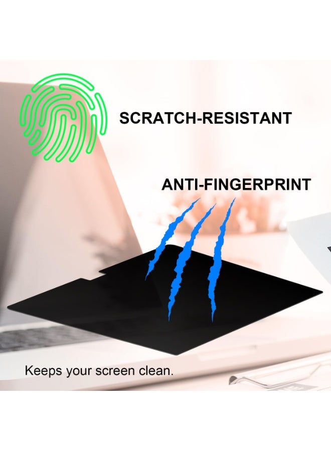 Privacy Screen Protector for MacBook Air 13.6 Inch (2022-2025, M2, M3, M4) – Matte Laptop Privacy Screen Anti Blue Light Glare Filter for Models A2681 A3113 A3240 - Image 4